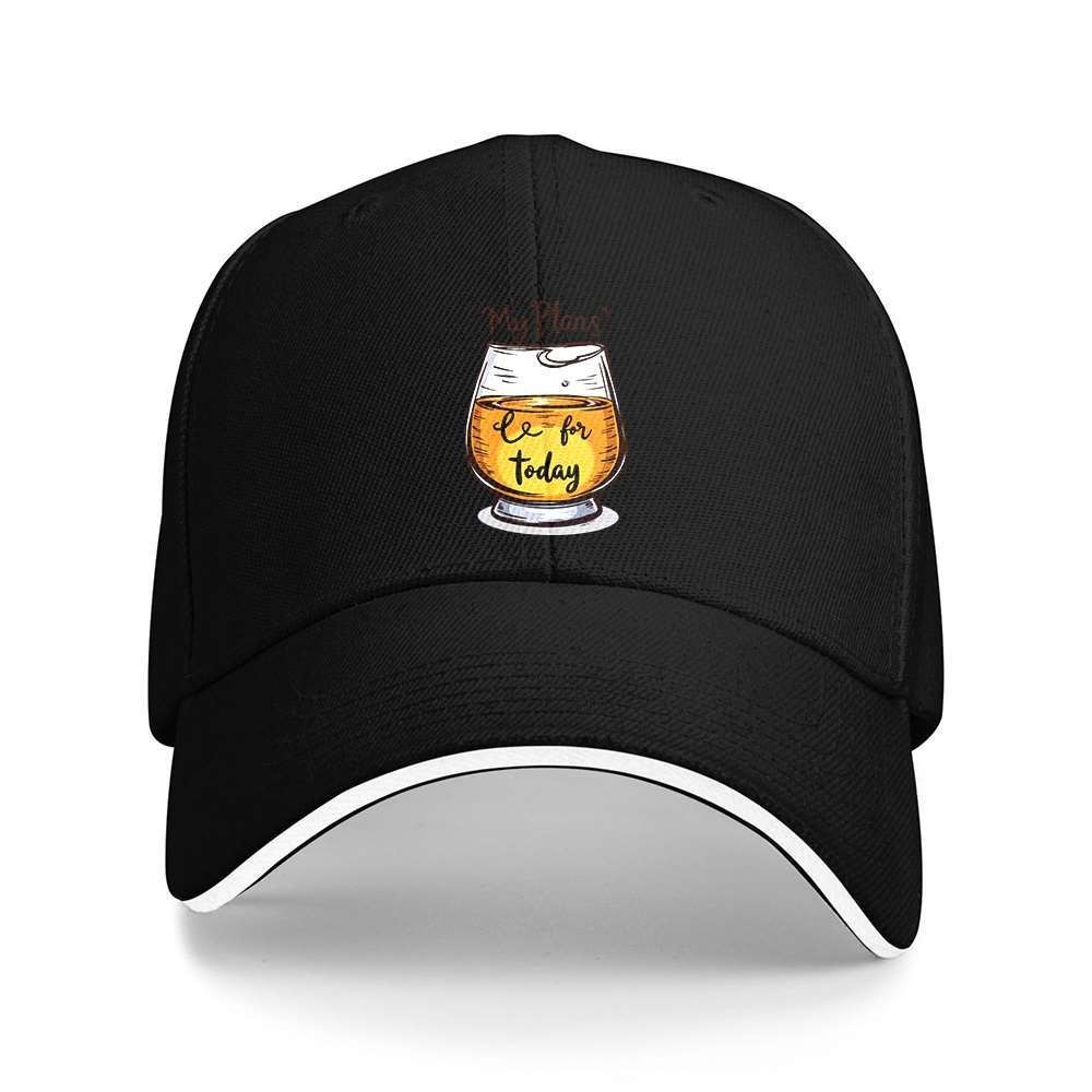 Beer And Wine Quote - My Plans Beer Baseball Cap, Funny