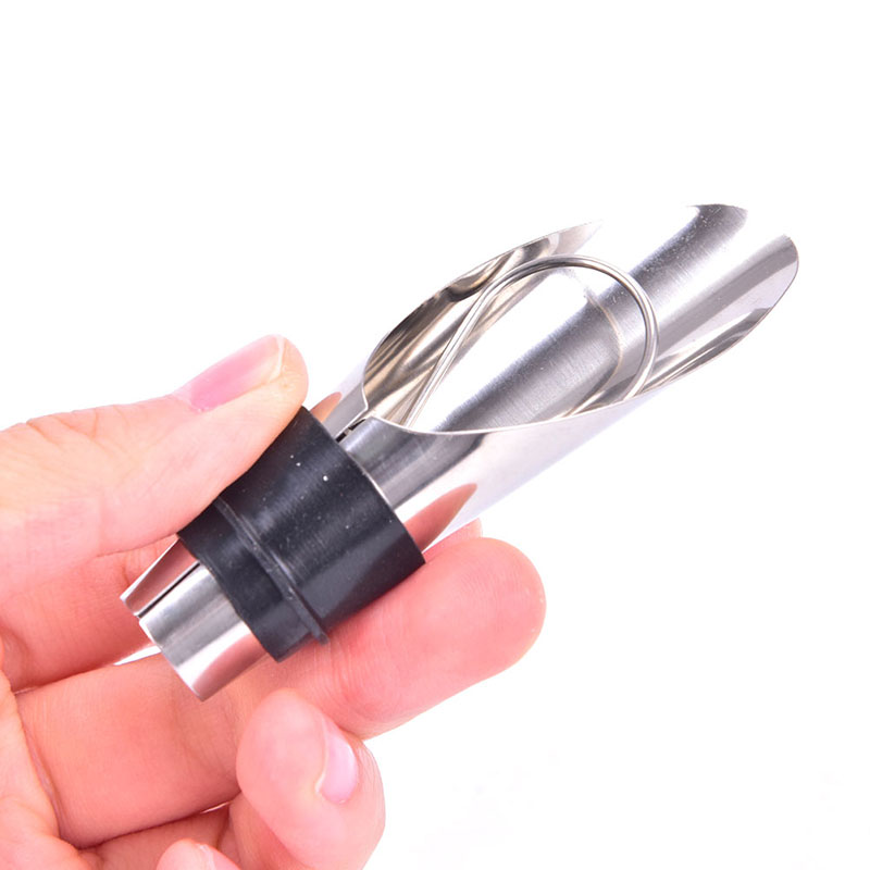 Wine Stopper Vacuum - 2PCS Stainless Steel Wine Wine Pourer