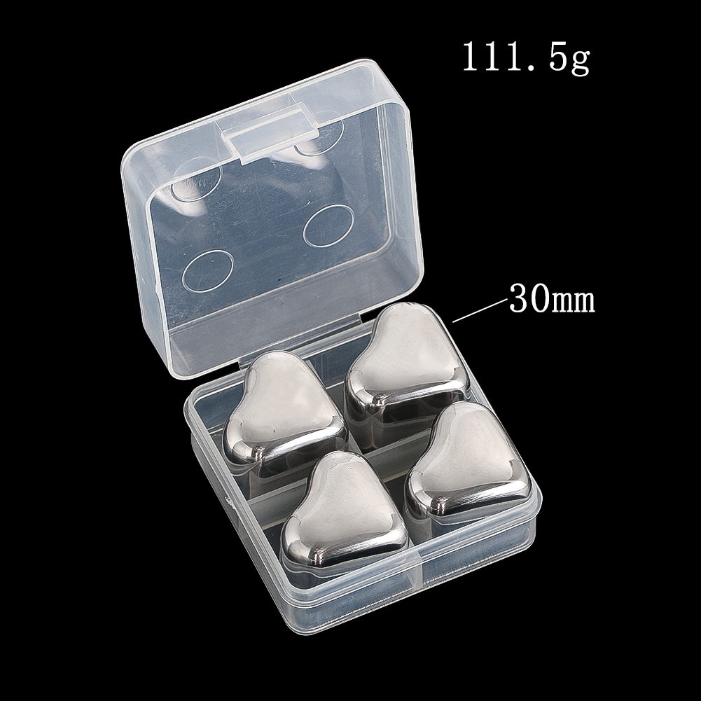 4pc Reusable Stainless Steel I - Wine Beer Jp recension och pris