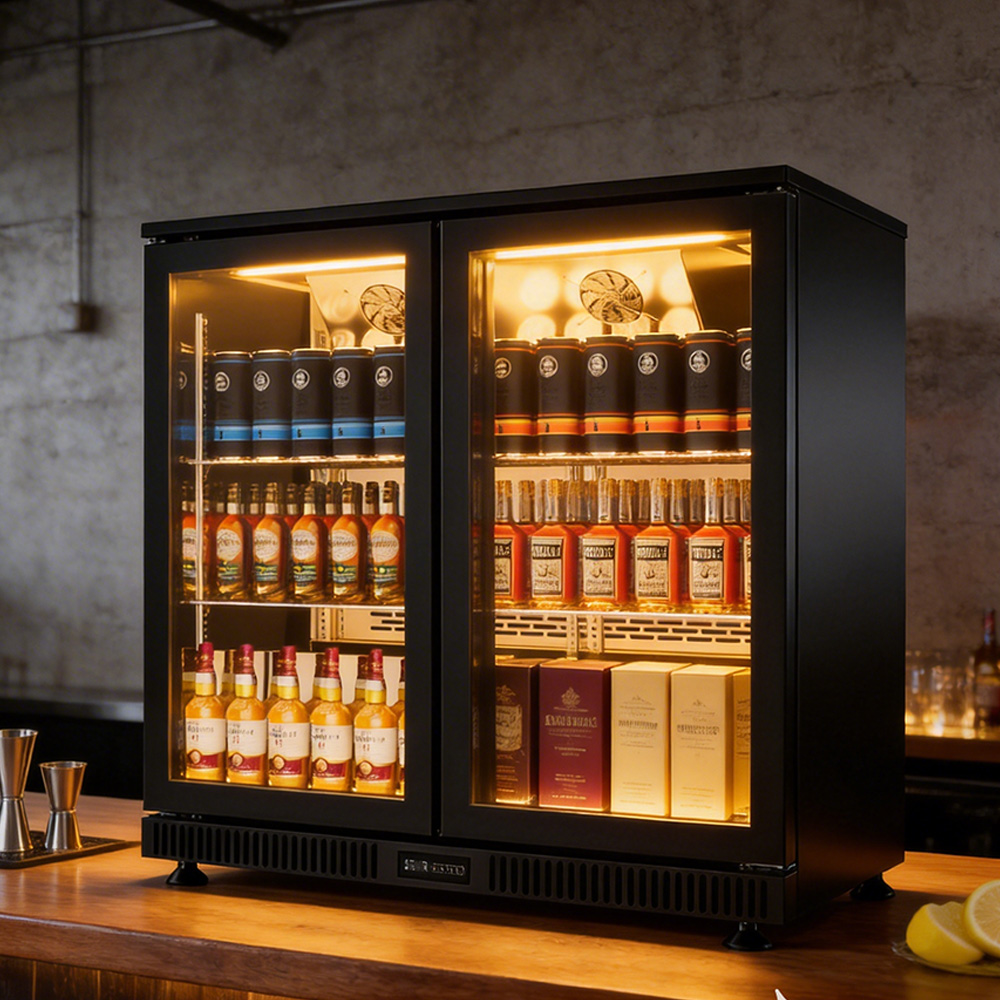 Mini Beverage Cooler Refrigera - Wine Beer Fridge Under Counter recension och pris