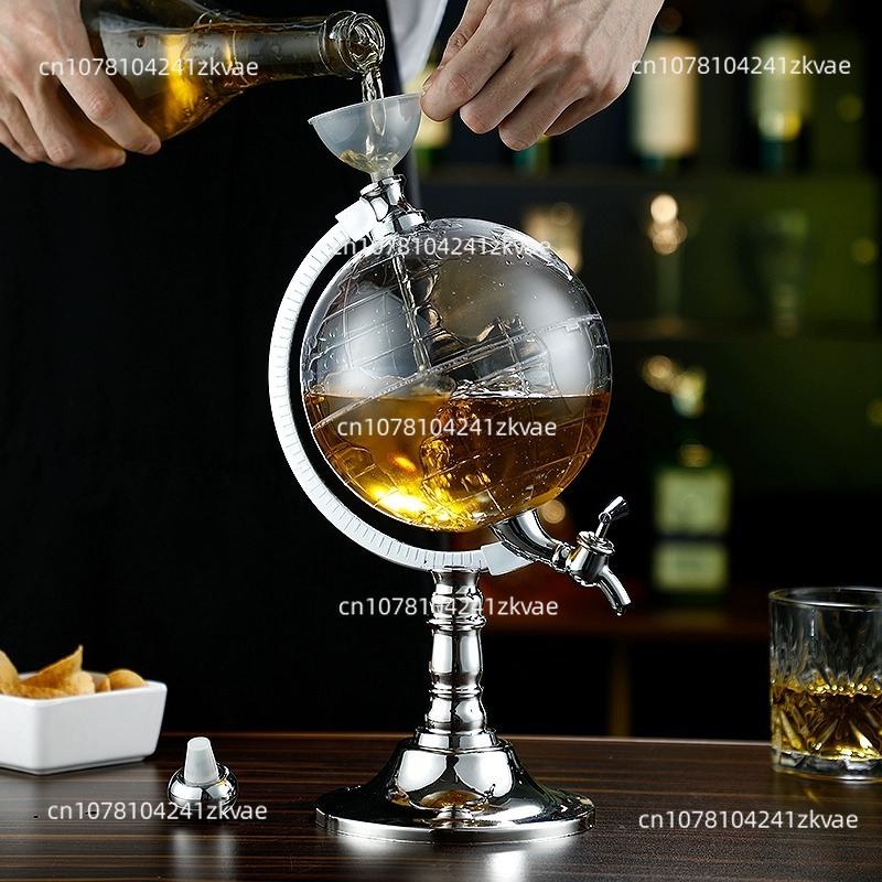 Beer keg globe wine dispenser, - Wine Beer Jp recension och pris