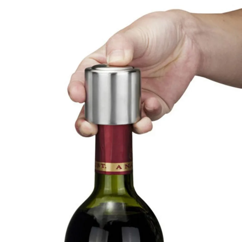 2PCS Stainless Steel Wine Bott - Wine Stopper Vacuum recension och pris