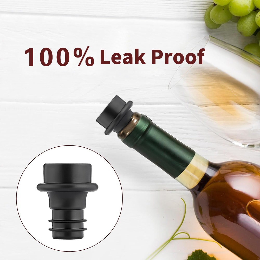 WOTOR Wine Stoppers ABS Plasti - Wine Stopper Vacuum recension och pris