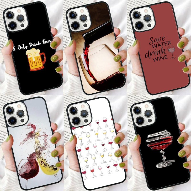 Drink Beer Red Wine Mobile Pho - Beer And Wine Quote recension och pris