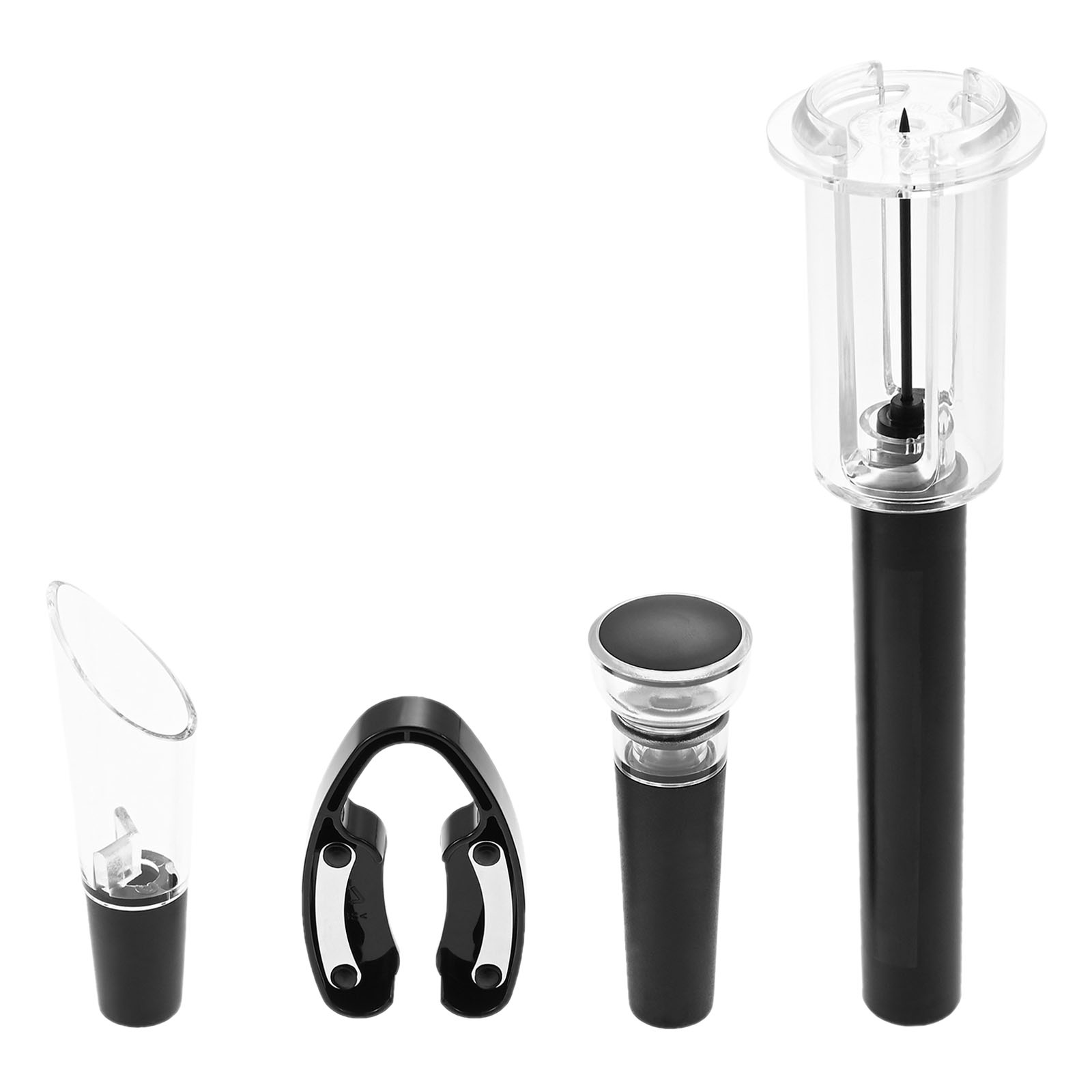 4Pcs Portable Air Pressure Pum - Wine Stopper Vacuum recension och pris