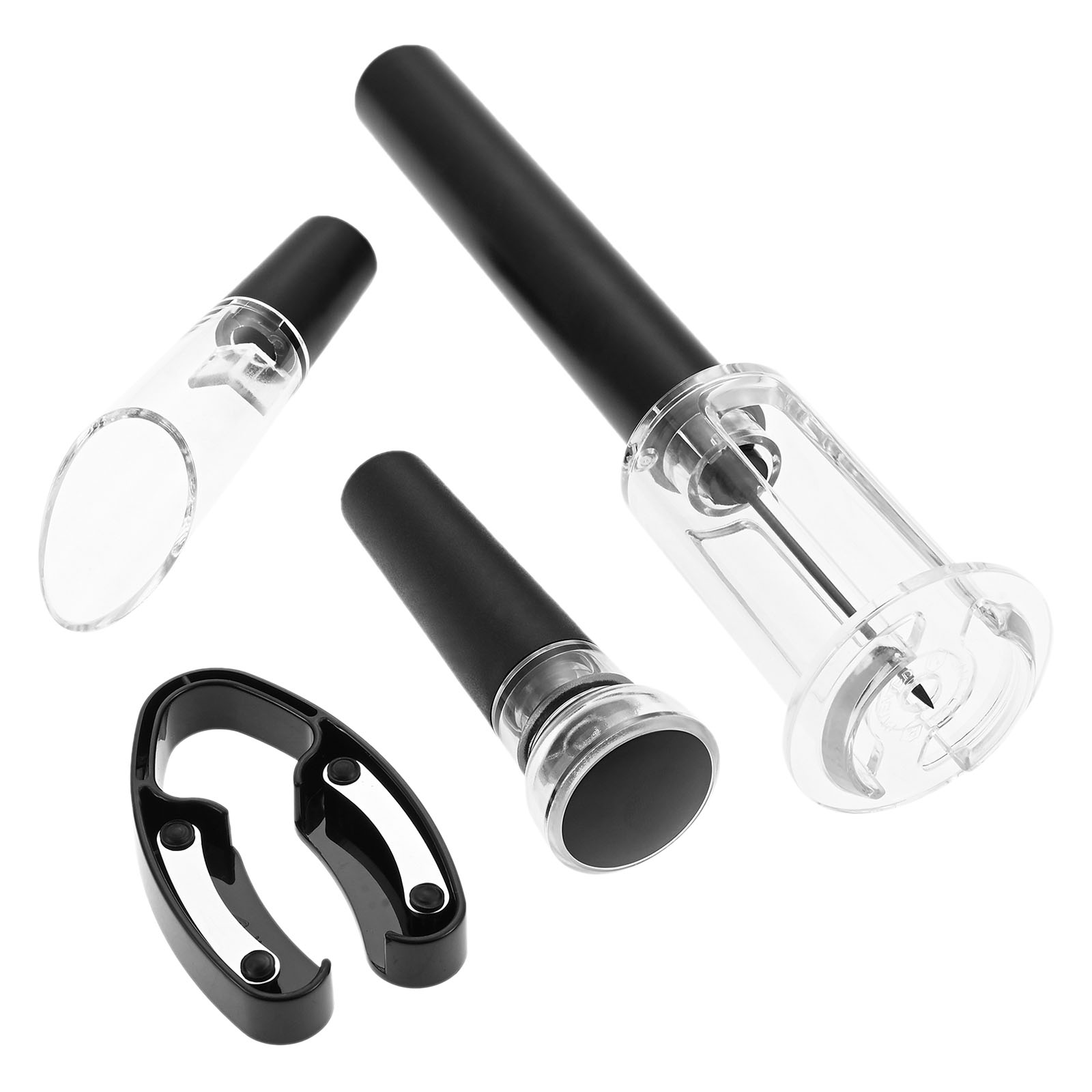 4Pcs Portable Air Pressure Pum - Wine Stopper Vacuum recension och pris