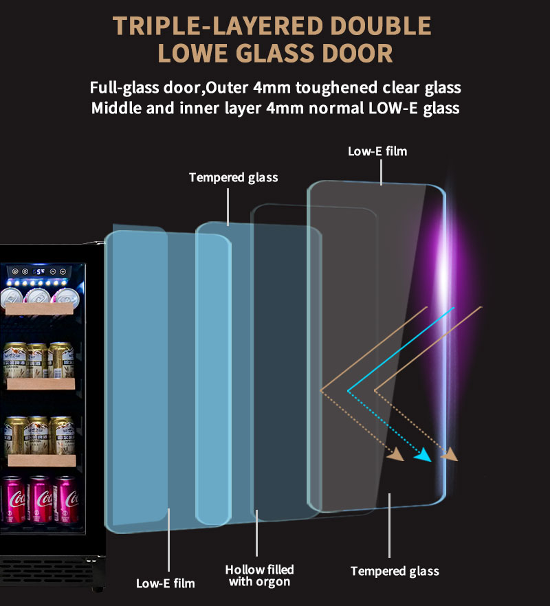 Double Door Undercounter Wine  - Wine Beer Fridge Under Counter recension och pris