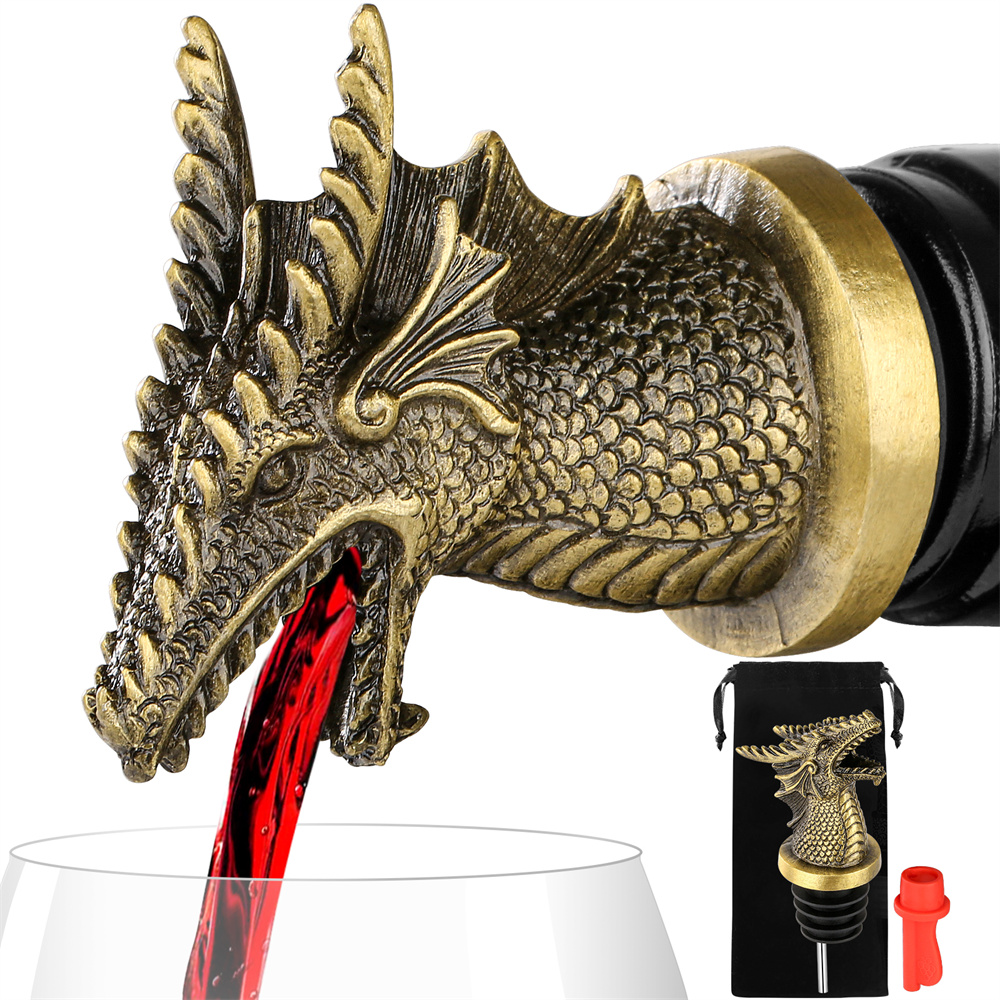 Dragon Decor Wine Bottle Stopp - Wine Stopper Vacuum recension och pris