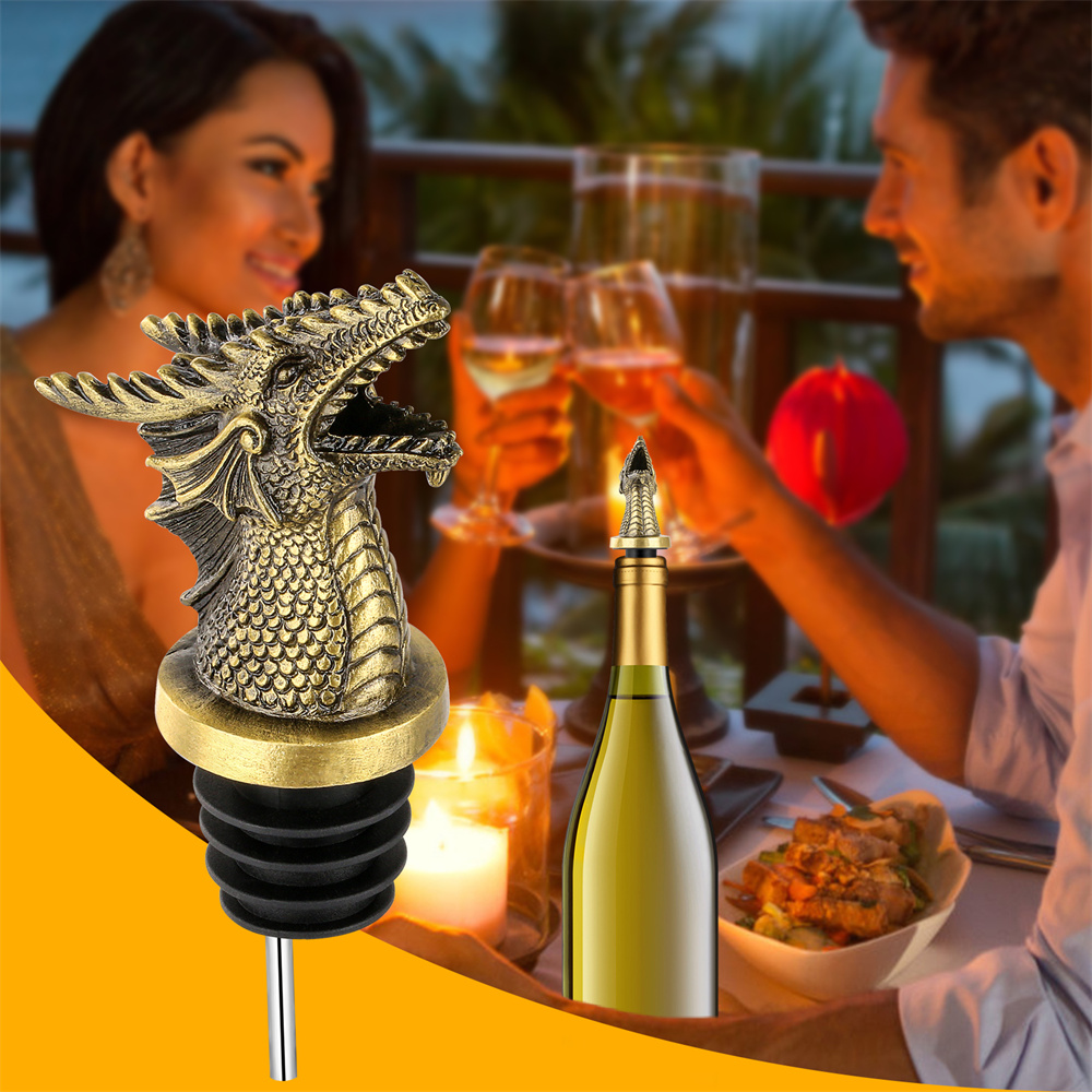 Dragon Decor Wine Bottle Stopp - Wine Stopper Vacuum recension och pris