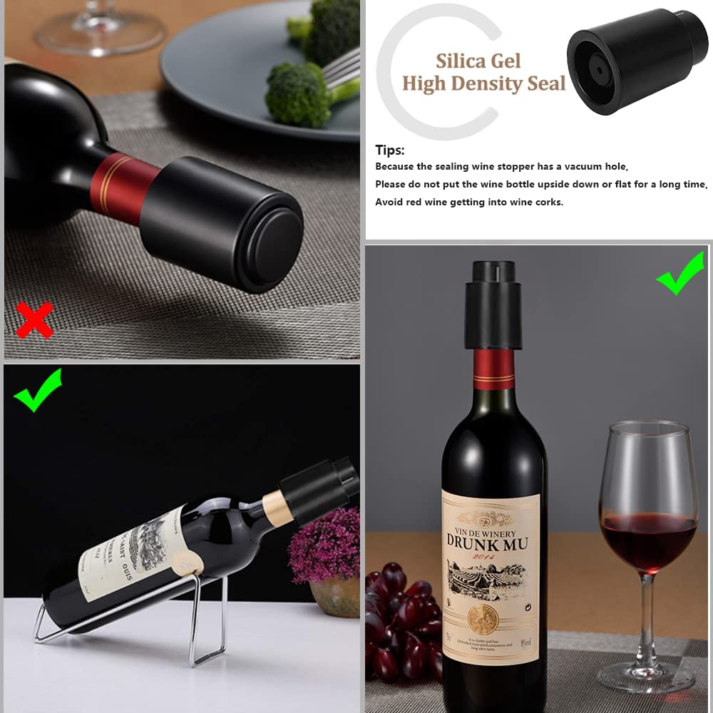 Vacuum Wine Bottle Stopper Sea - Wine Stopper Vacuum recension och pris
