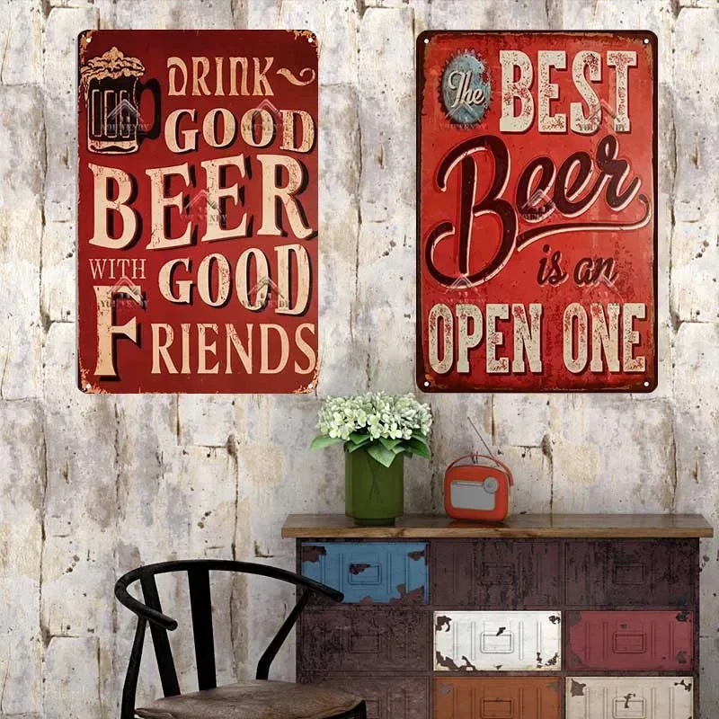 Bar Pub Sign Decor Funny Quote - Beer And Wine Quote recension och pris