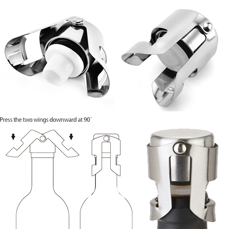 Champagne Stopper Sparkling Wi - Wine Stopper Vacuum recension och pris