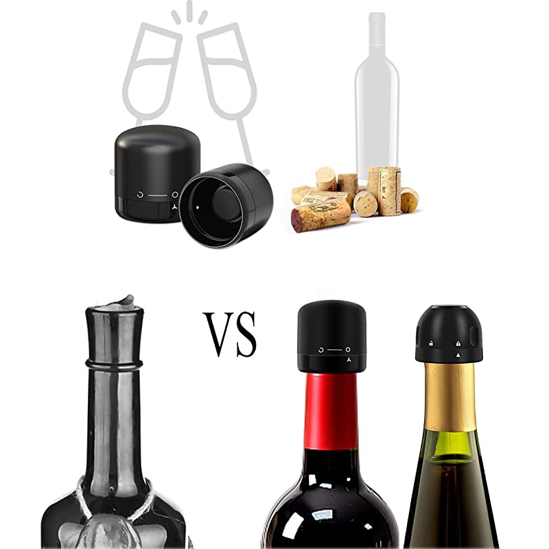 Wine Stopper Silicone Sealed C - Wine Stopper Vacuum recension och pris