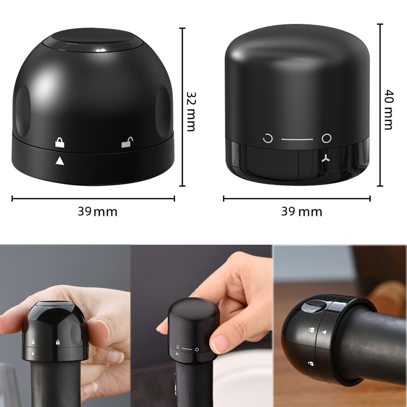 Wine Stopper Silicone Sealed C - Wine Stopper Vacuum recension och pris