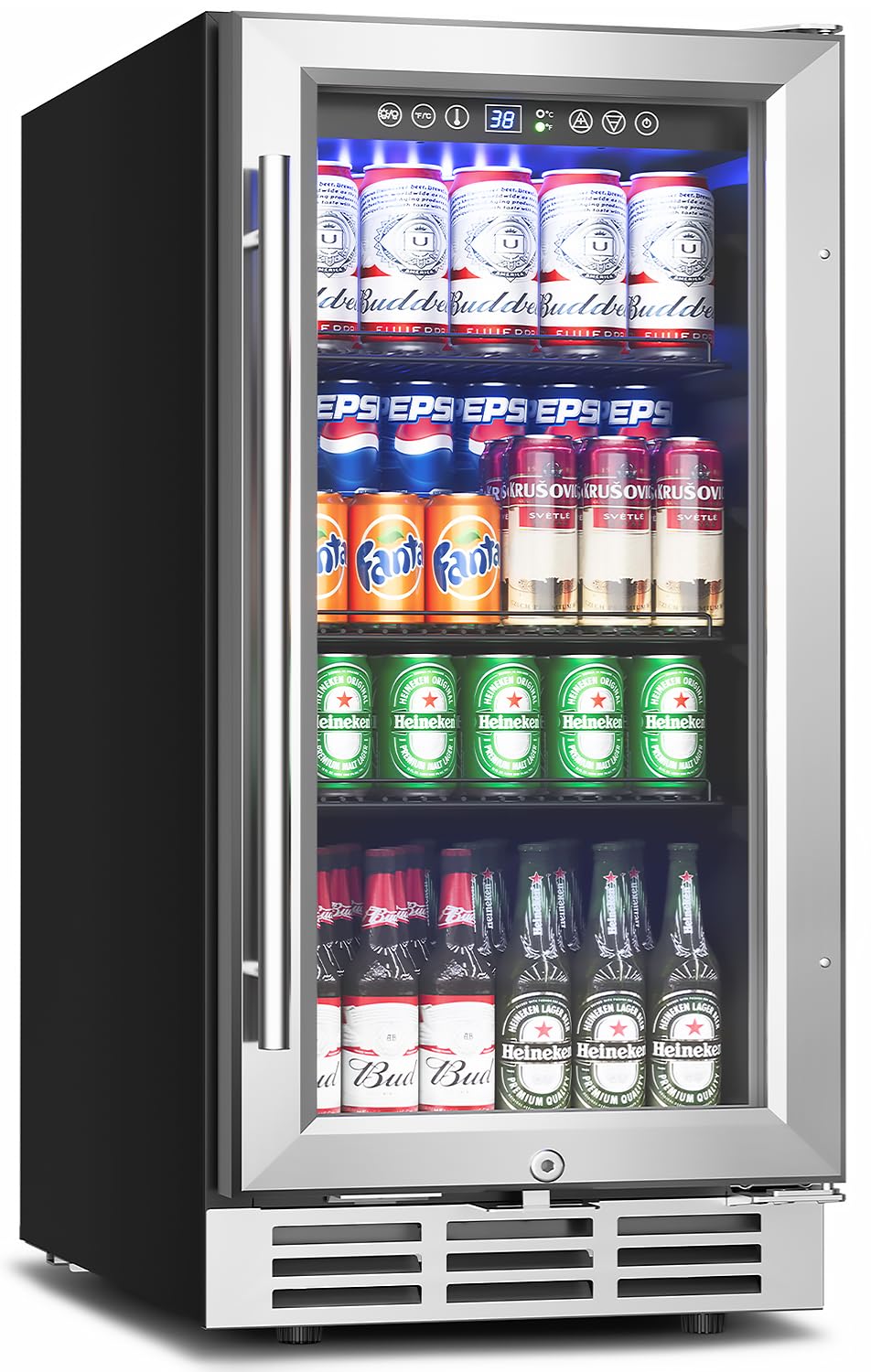 15 Inch Under Counter Beverage - Wine Beer Fridge Under Counter recension och pris