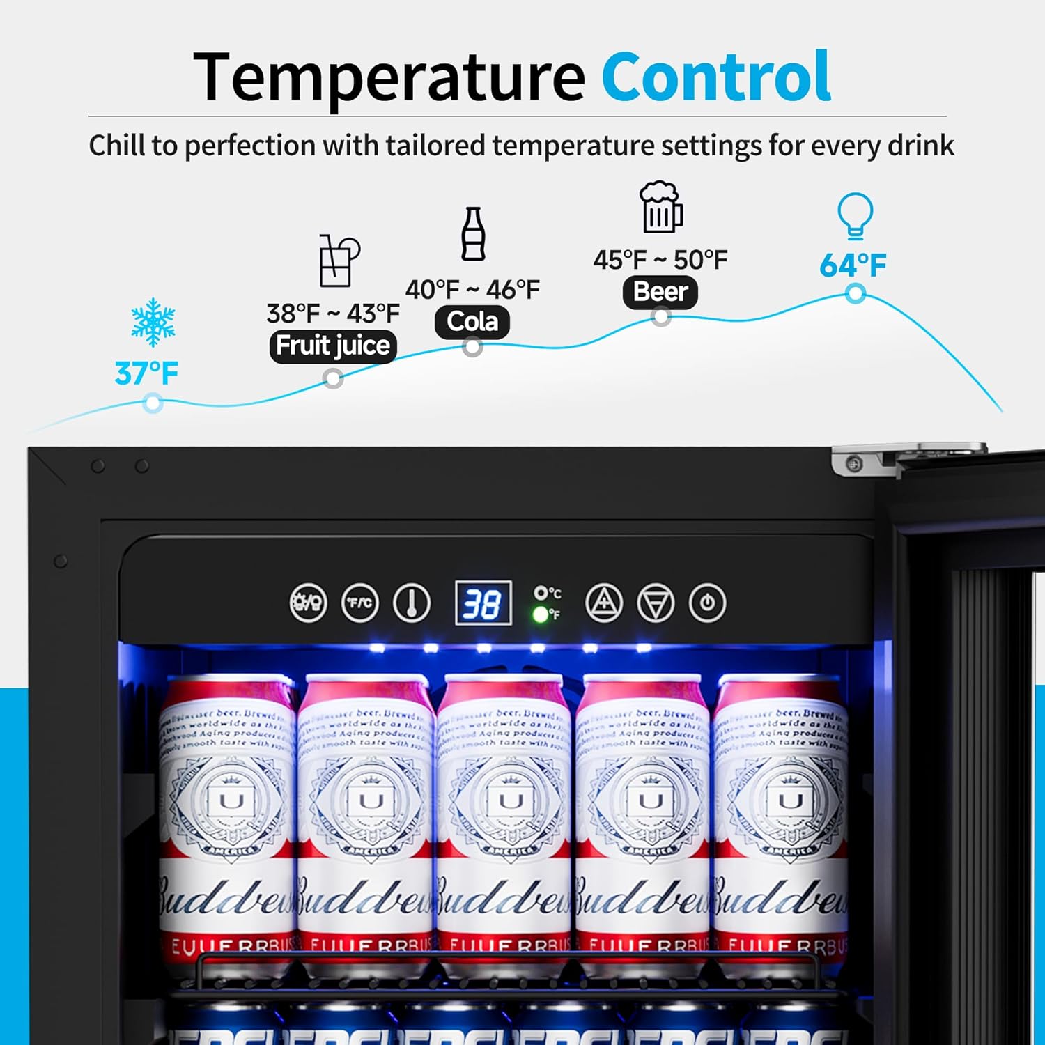 15 Inch Under Counter Beverage - Wine Beer Fridge Under Counter recension och pris