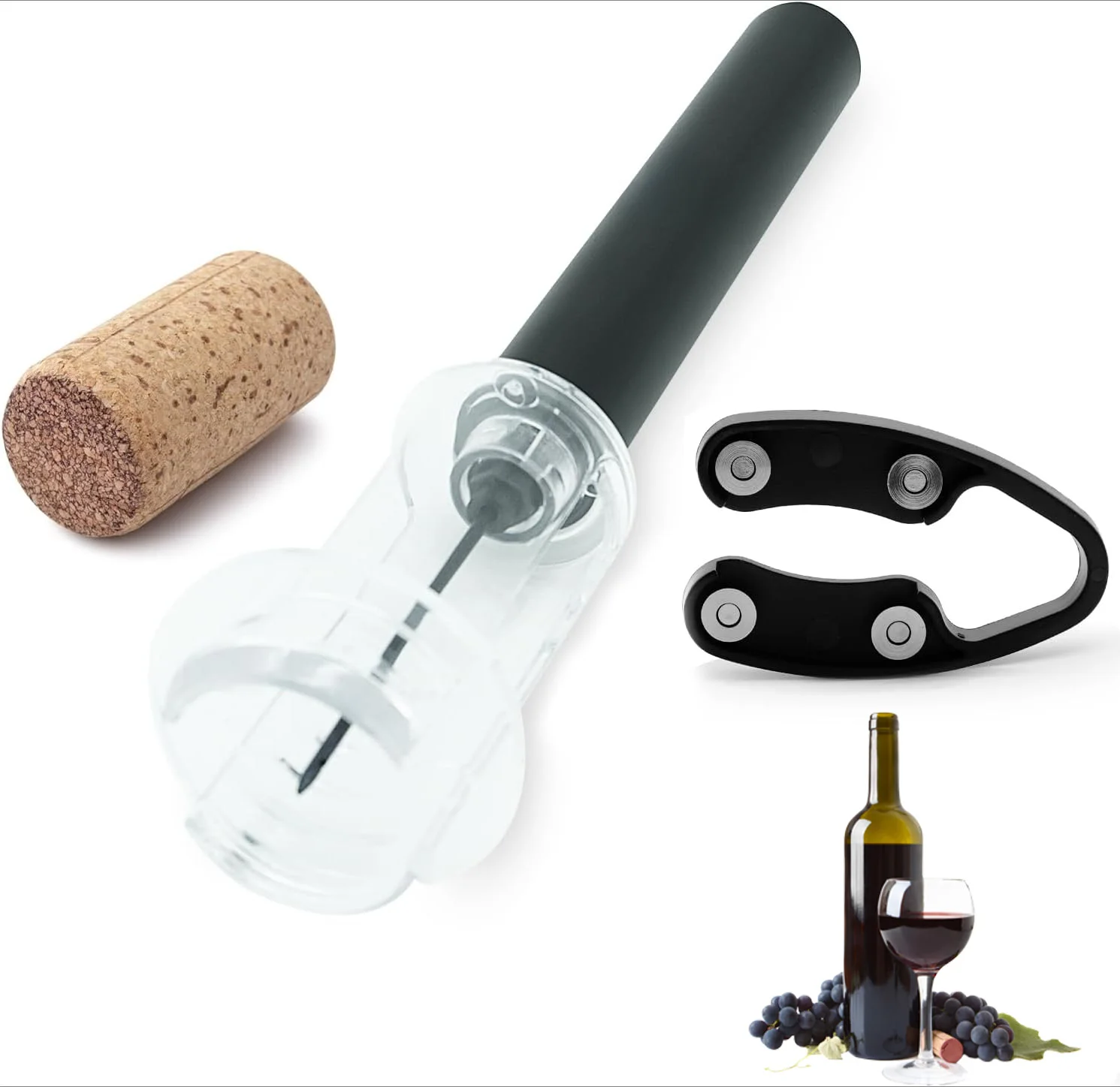 Air Pump Wine Bottle Opener Ai - Wine Stopper Vacuum recension och pris