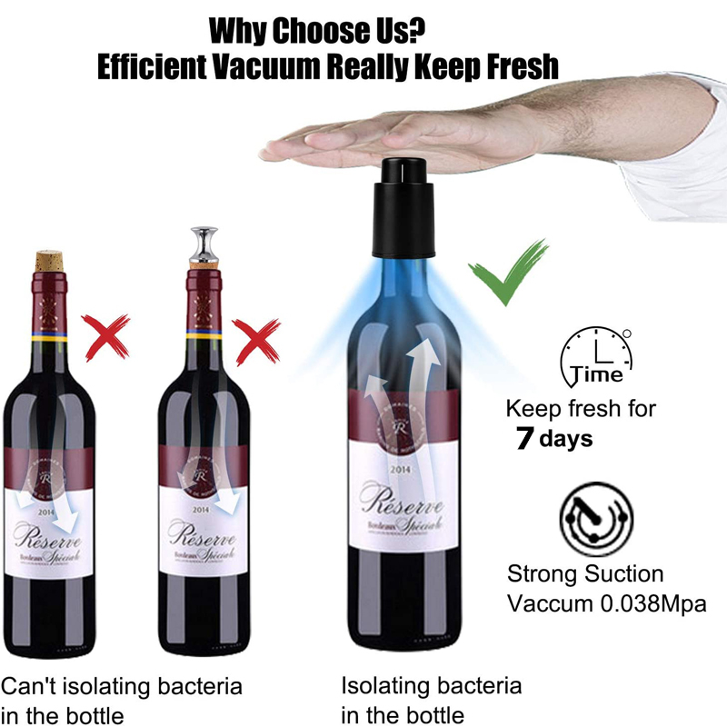 LMETJMA Wine Bottle Stoppers R - Wine Stopper Vacuum recension och pris